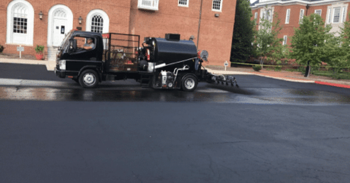 Commercial Paving Parking Lots